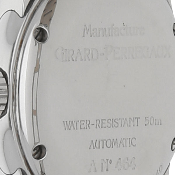 Reloj Girard Perregaux para dama en acero inoxidable.
