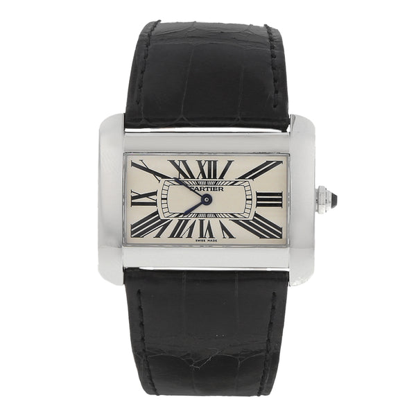 Reloj Cartier para caballero/unisex modelo Tank Divan.