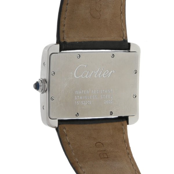 Reloj Cartier para caballero/unisex modelo Tank Divan.