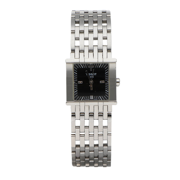 Reloj Tissot para dama en acero inoxidable.