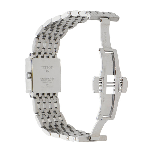 Reloj Tissot para dama en acero inoxidable.