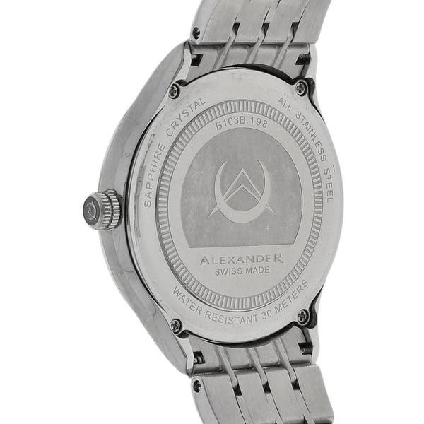 Reloj Alexander para caballero en acero inoxidable.