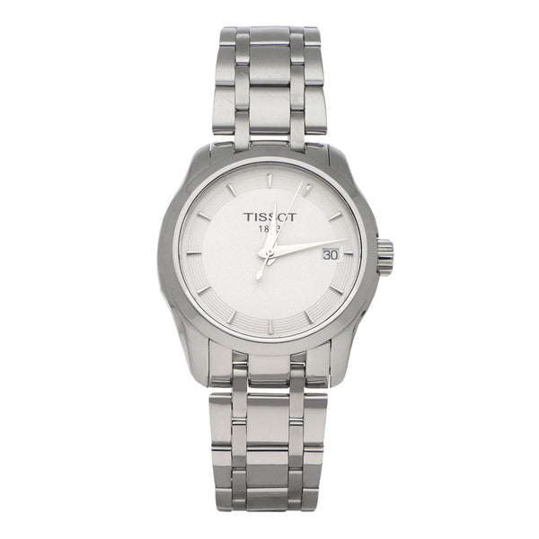 Reloj Tissot para dama en acero inoxidable.