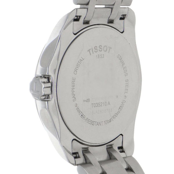 Reloj Tissot para dama en acero inoxidable.