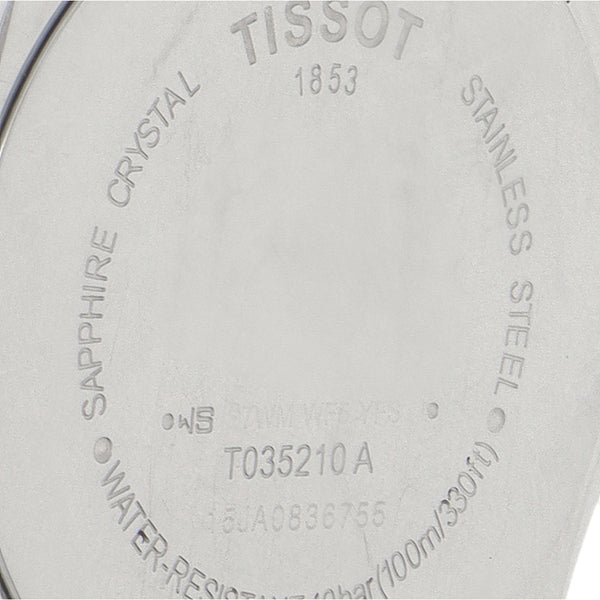 Reloj Tissot para dama en acero inoxidable.