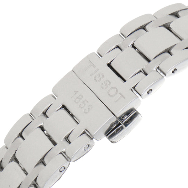 Reloj Tissot para dama en acero inoxidable.