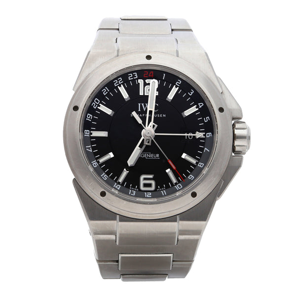 Reloj IWC para caballero modelo Ingenieur Dual Time.