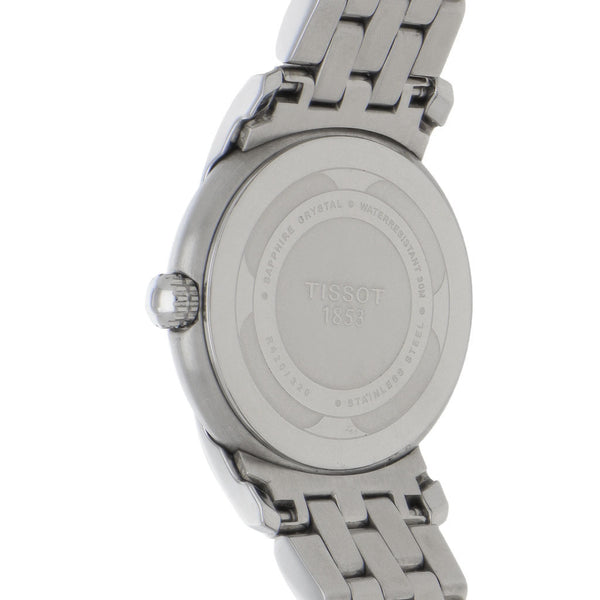 Reloj Tissot para dama en acero inoxidable.