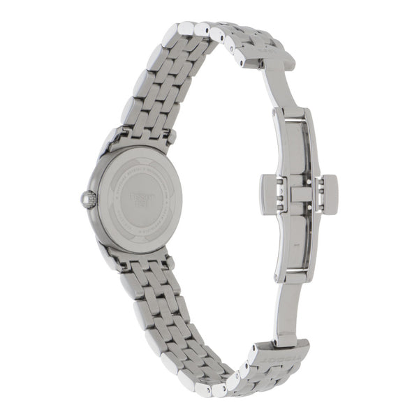 Reloj Tissot para dama en acero inoxidable.