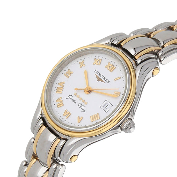 Reloj Longines para dama modelo Golden Wing.