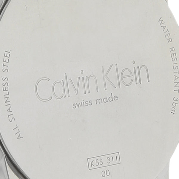 Reloj Calvin Klein para caballero en acero inoxidable.