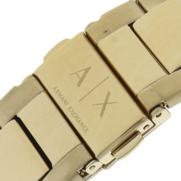 Reloj Armani Exchange para caballero en acero chapa.