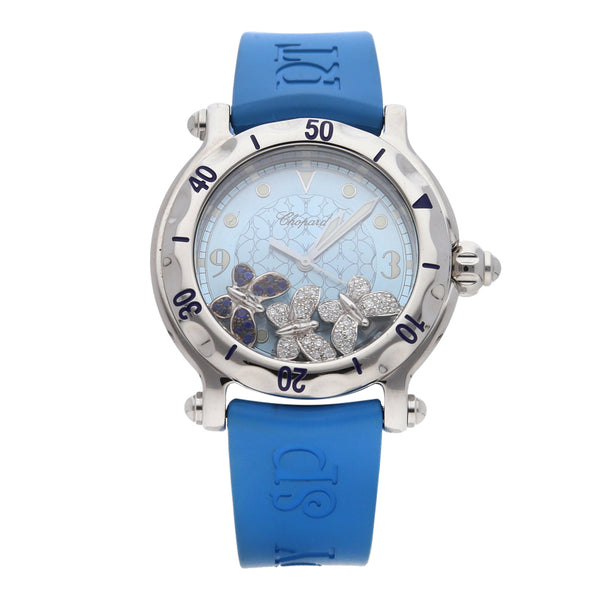 Reloj Chopard para dama modelo Happy Sport Butterflies.