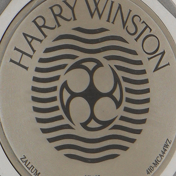 Reloj Harry Winston para caballero modelo Ocean Diver caja en oro blanco 18 kilates y Zalium.