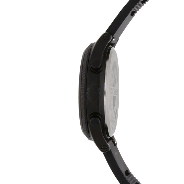 Reloj Timex para caballero en acero esmalte correa plástico.