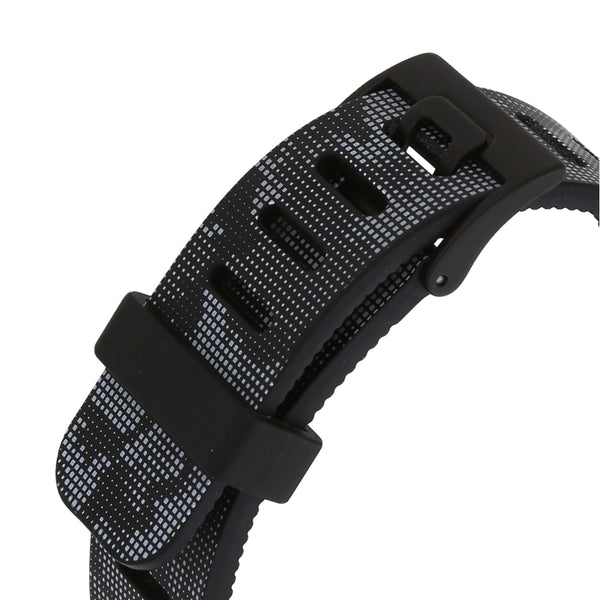 Reloj Timex para caballero en acero esmalte correa plástico.