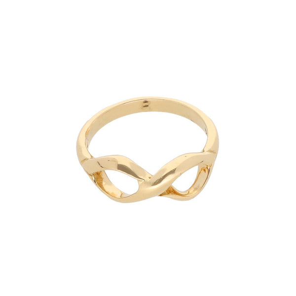 Anillo calado firma Tane en oro amarillo 18 kilates.