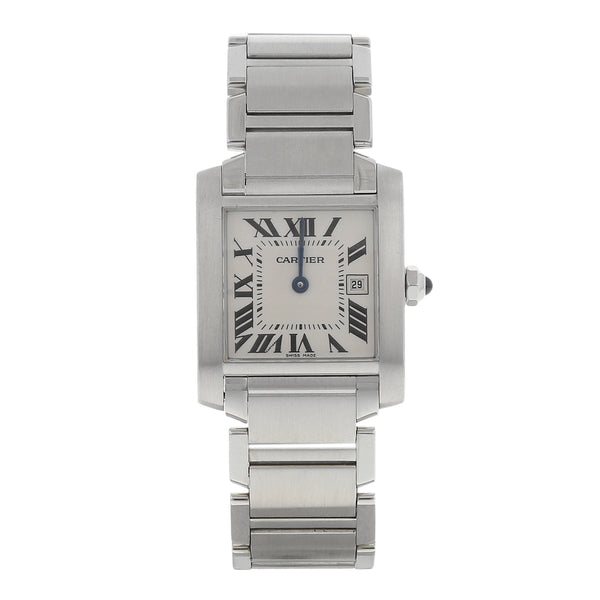 Reloj Cartier para dama modelo Tank Francaise.