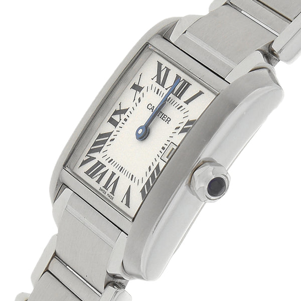 Reloj Cartier para dama modelo Tank Francaise.