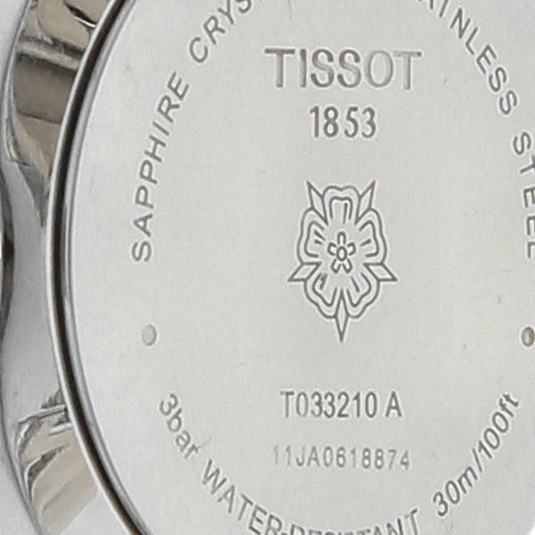 Reloj Tissot para dama en acero inoxidable.