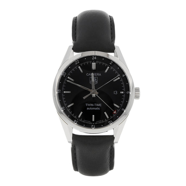 Reloj Tag Heuer para caballero modelo Carrera Twin-Time.