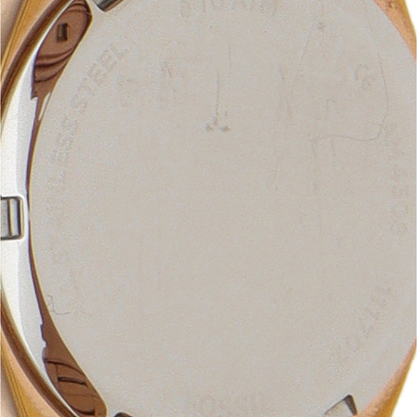 Reloj Fossil para dama en acero chapa.