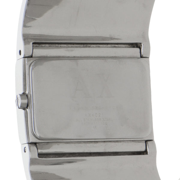 Reloj Armani Exchange para dama en acero inoxidable.