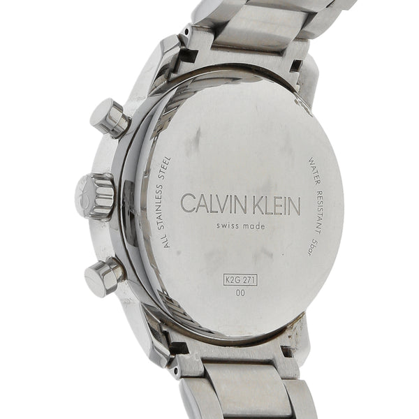 Reloj Calvin Klein para caballero en acero inoxidable.