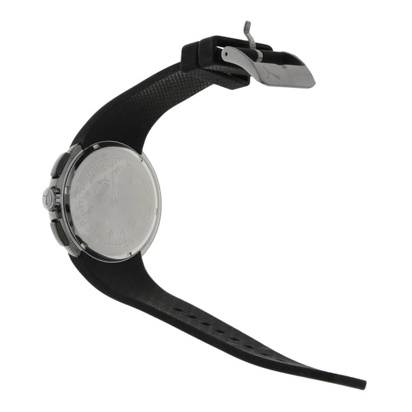 Reloj Puma para caballero caja en acero inoxidable correa plástico.