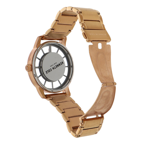 Reloj Keneth Cole para caballero/unisex en acero chapa.