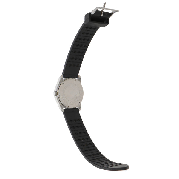 Reloj Victorinox para dama en acero inoxidable correa caucho.