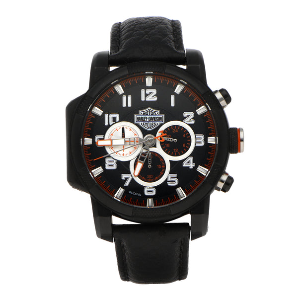 Reloj Bulova para caballero modelo Harley Davison.