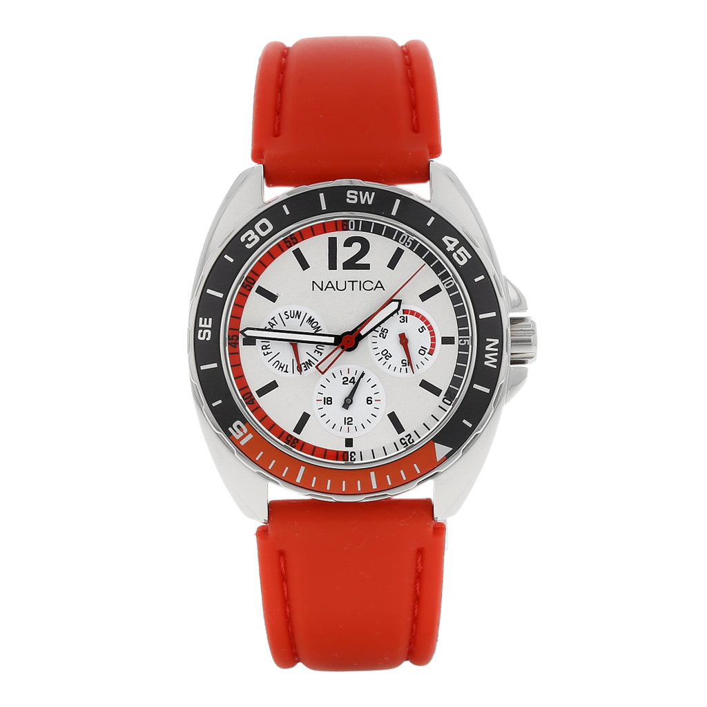 Reloj nautica rojo sale