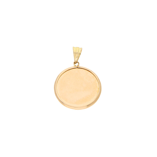 Dije diseño especial motivo palmera en oro amarillo 18 kilates.
