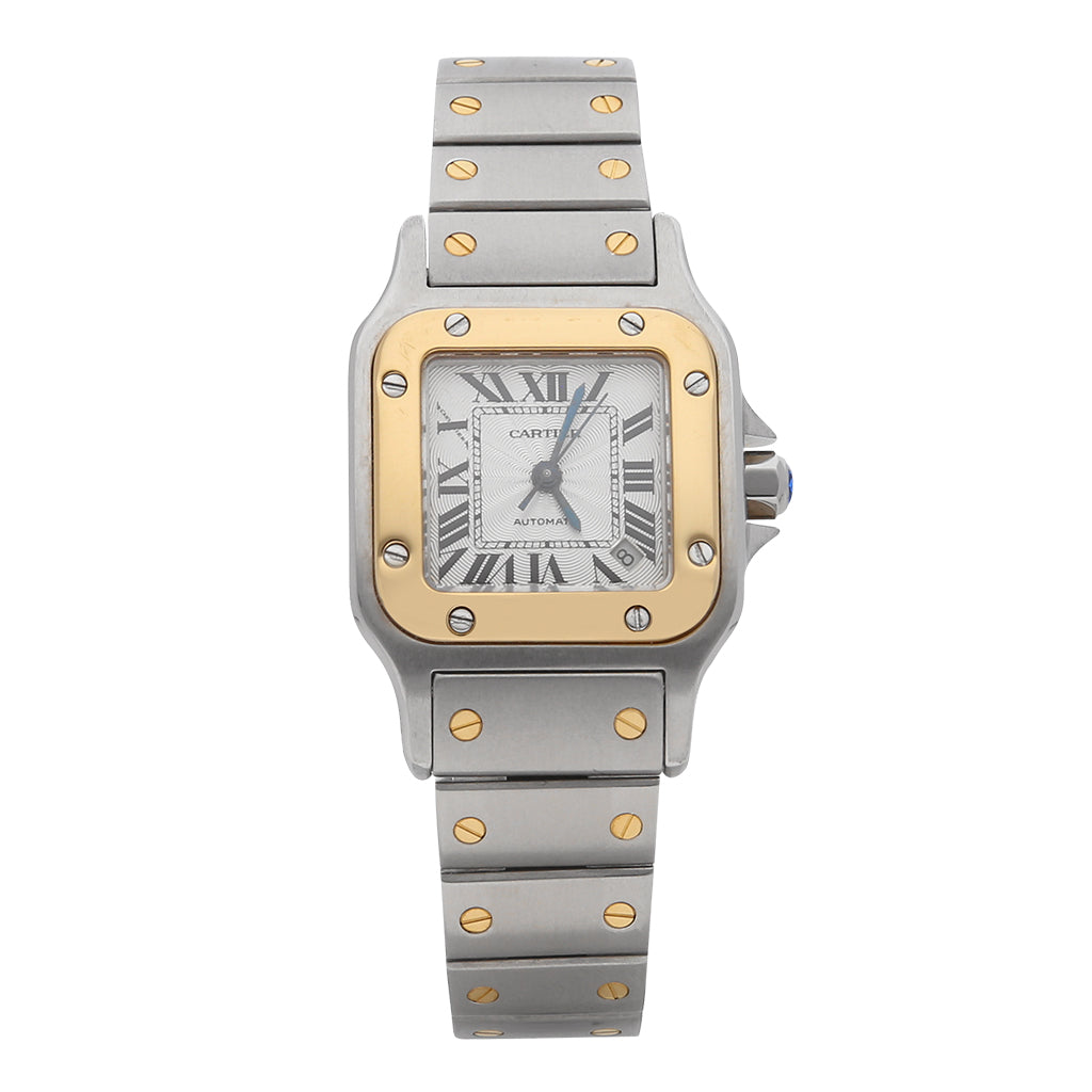 Cartier Dama Precio De Reloj Santos De Cartier Acero Y Oro Reloj