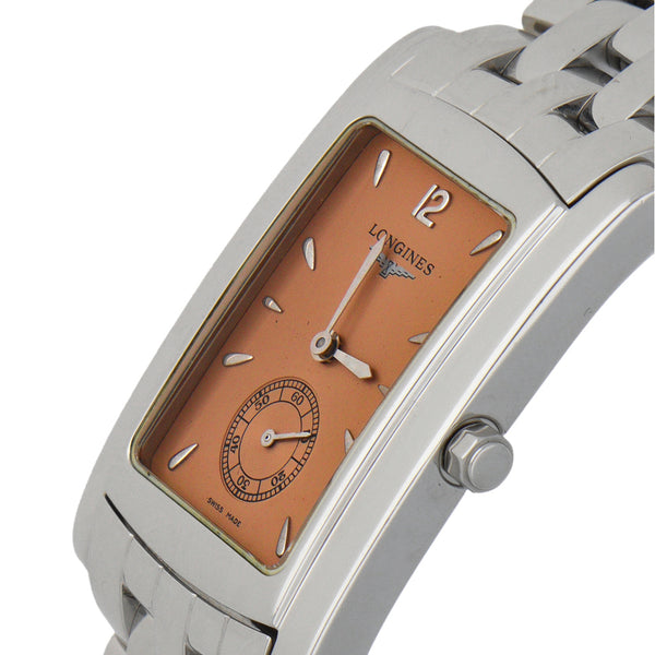 Reloj Longines para caballero en acero inoxidable.