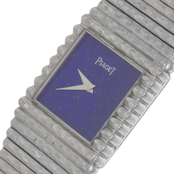 Reloj Piaget para caballero en oro blanco 18 kilates.