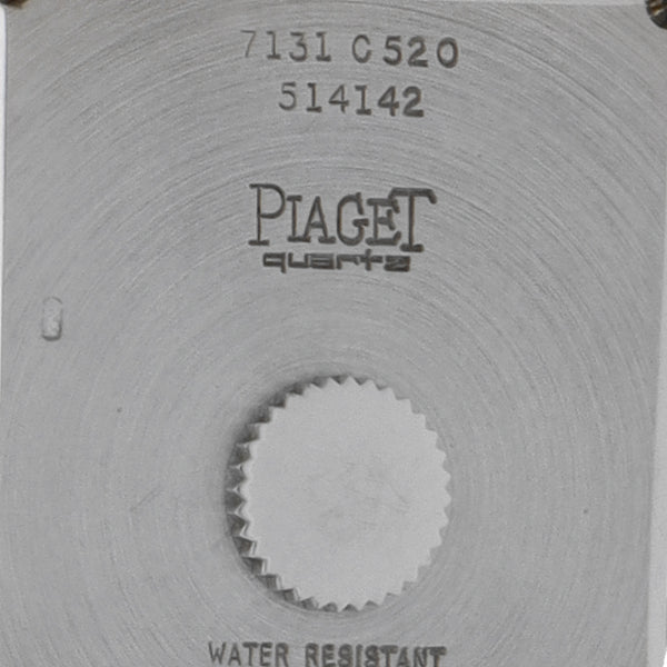 Reloj Piaget para caballero en oro blanco 18 kilates.