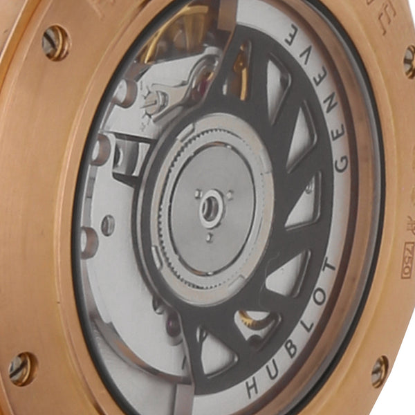 Reloj Hublot para caballero modelo Classic Fusion caja en oro rosa 18 kilates.