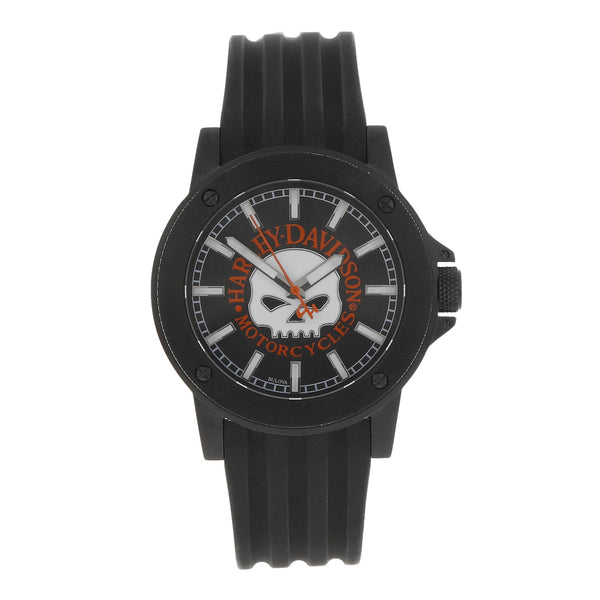 Reloj Bulova para caballero modelo Harley Davidson.