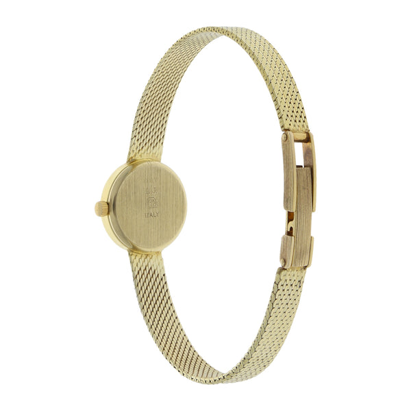 Reloj Vicence para dama en oro amarillo 10 kilates.