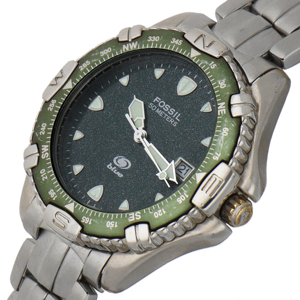 Reloj Fossil para caballero en acero inoxidable.