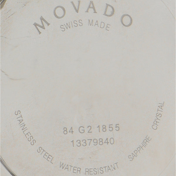 Reloj Movado para caballero modelo Museum.