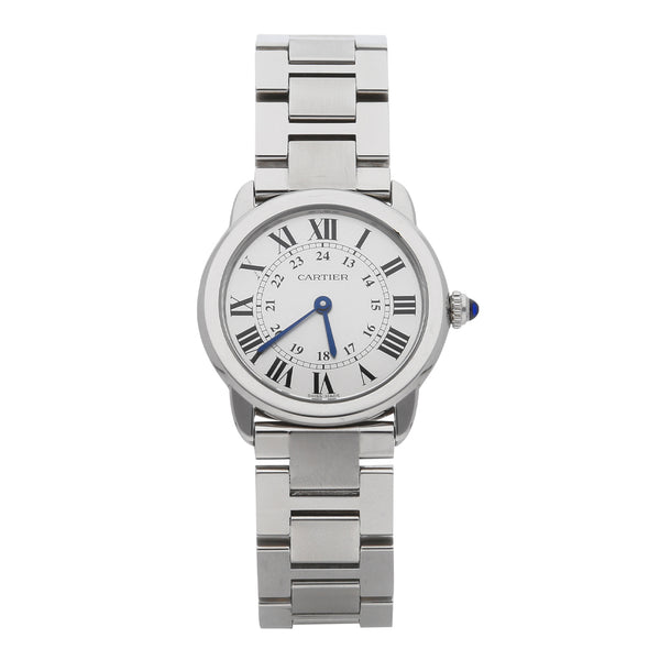 Reloj Cartier para dama modelo Ronde.