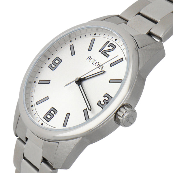 Reloj Bulova para caballero en acero inoxidable.