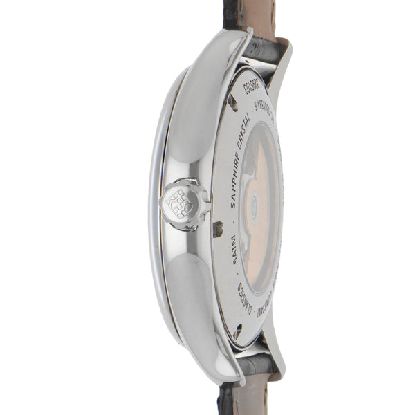 Reloj Frederique Constant para caballero en acero inoxidable correa piel.