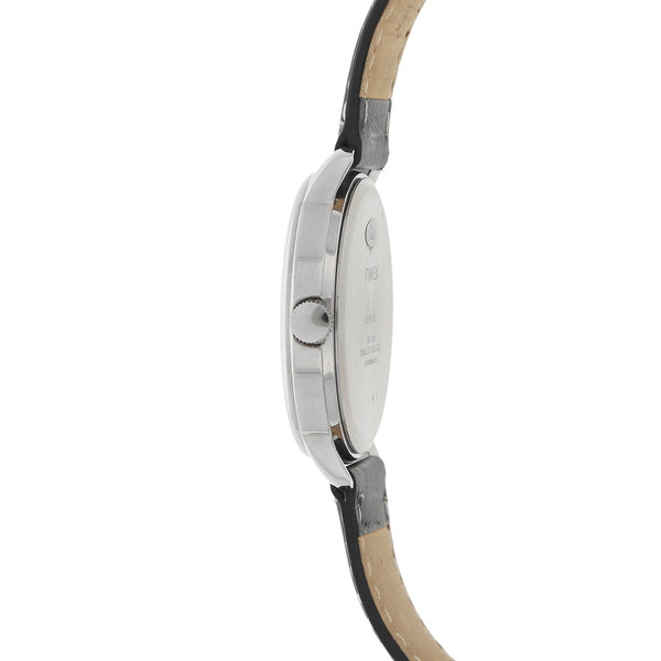 Reloj Timex para caballero caja en acero inoxidable correa piel.