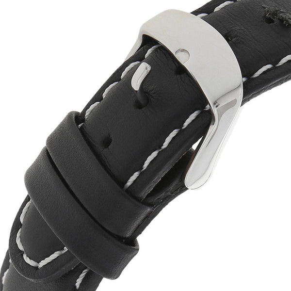 Reloj Timex para caballero caja en acero inoxidable correa piel.