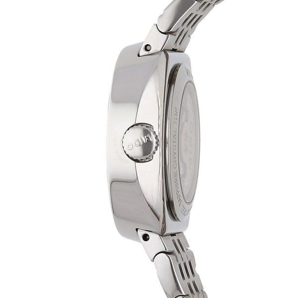 Reloj Mido para dama en acero inodidable.