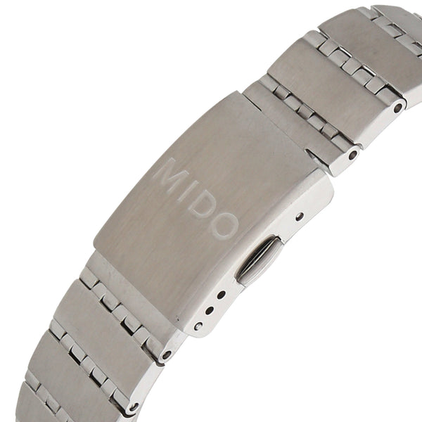 Reloj Mido para dama en acero inodidable.